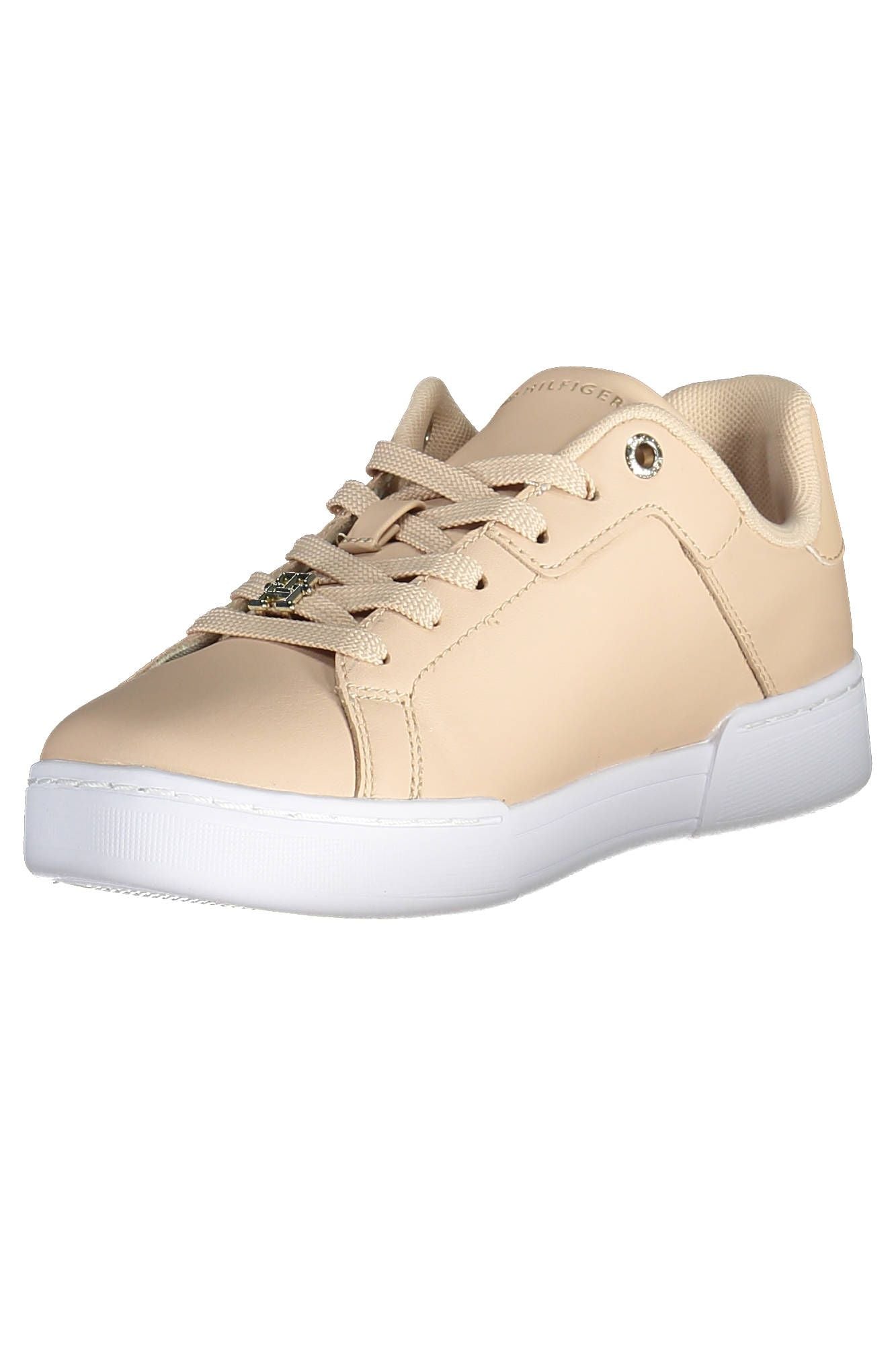 Rosa Leder Damen Sneaker