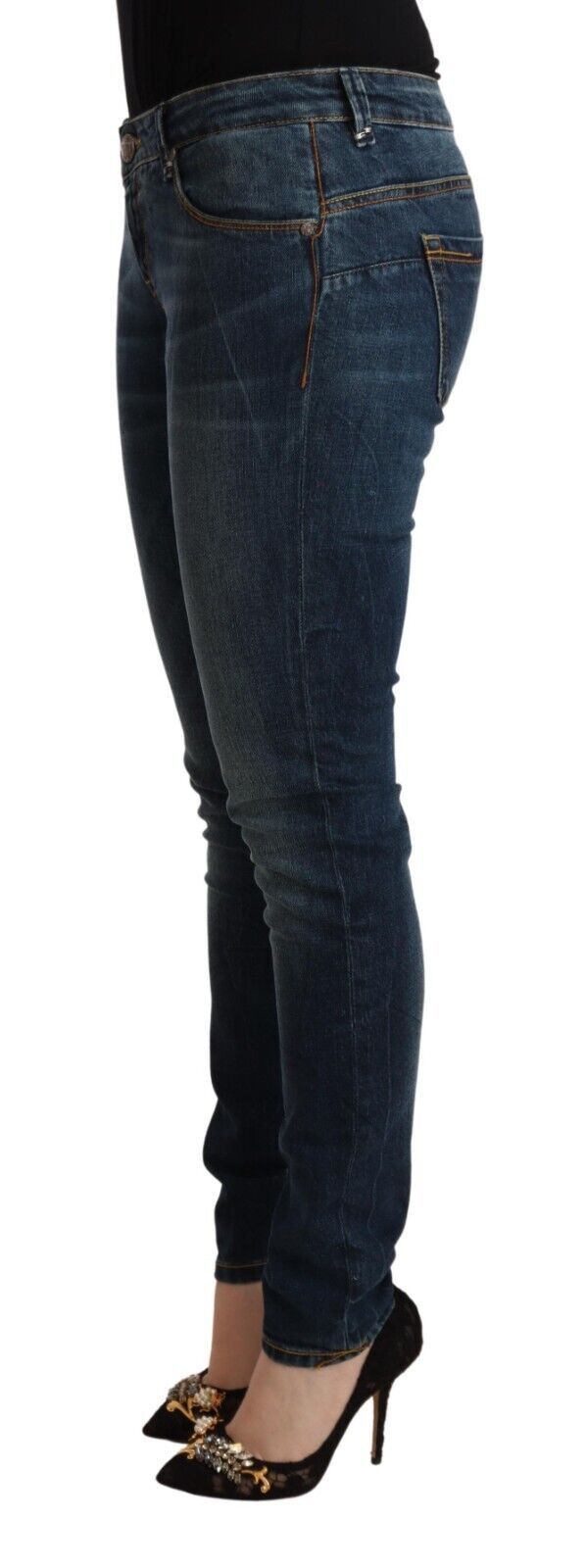 Schicke Slim-Fit Skinny Jeans mit niedriger Taille