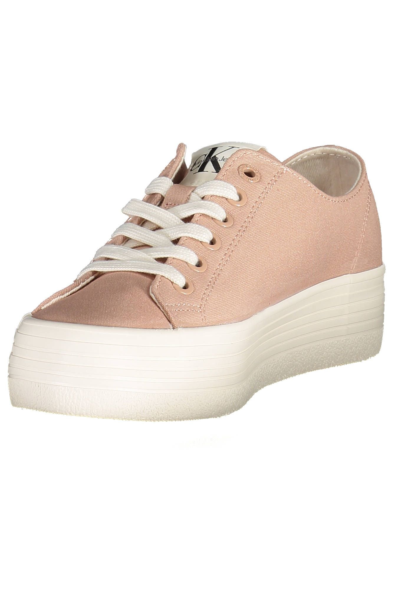 Rosa Sneaker aus Baumwolle für Damen