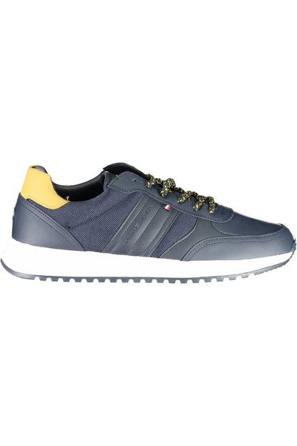 Blaue Synthetik Herren Sneaker