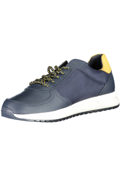 Blaue Synthetik Herren Sneaker