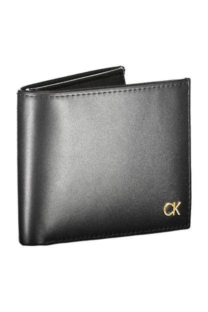 Black Leather Men Wallet