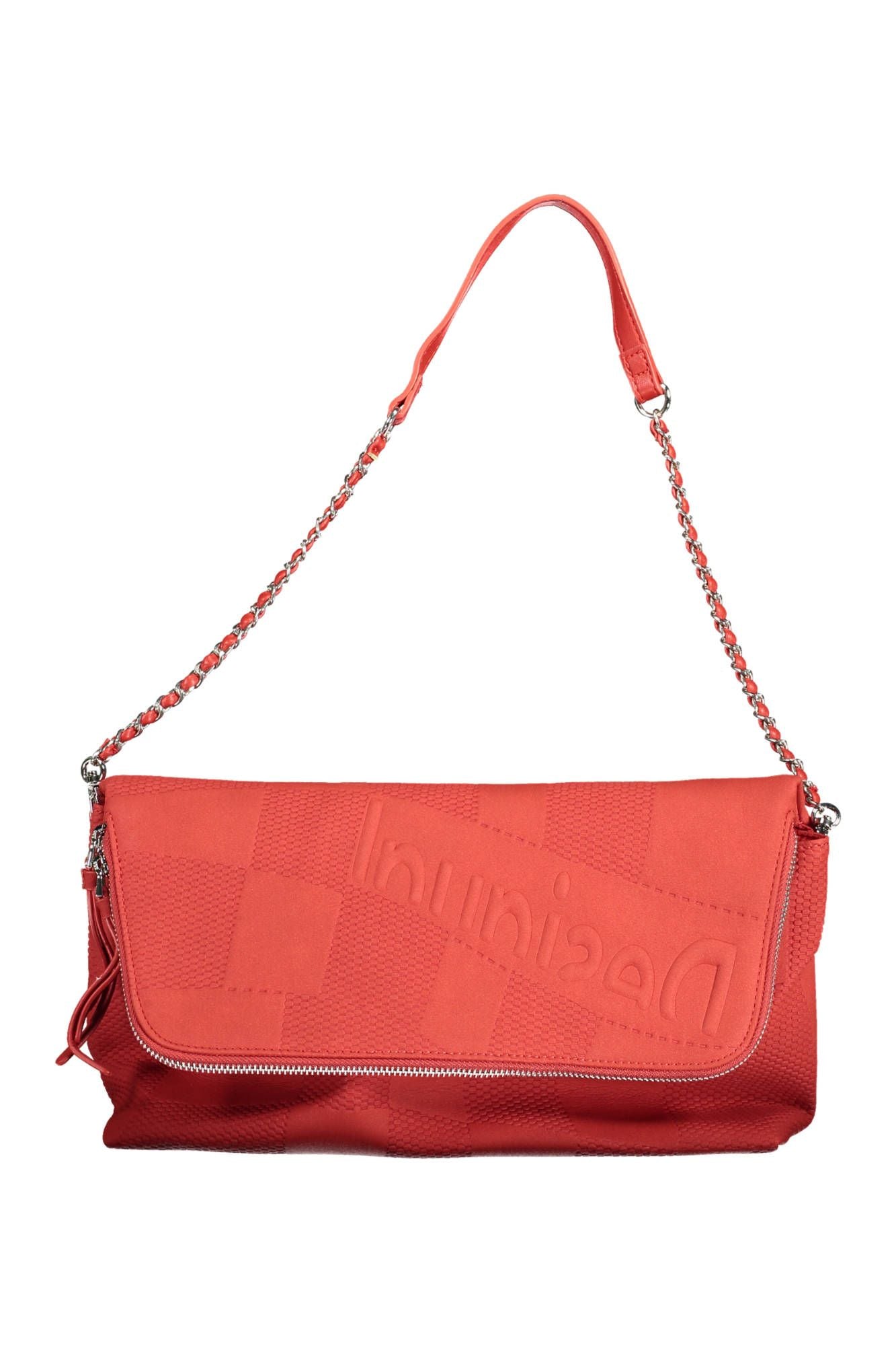 Rote Polyethylen Damen Handtasche