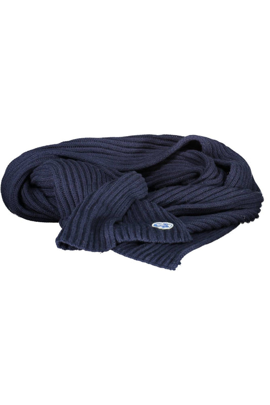 Blue Cotton Men Scarf