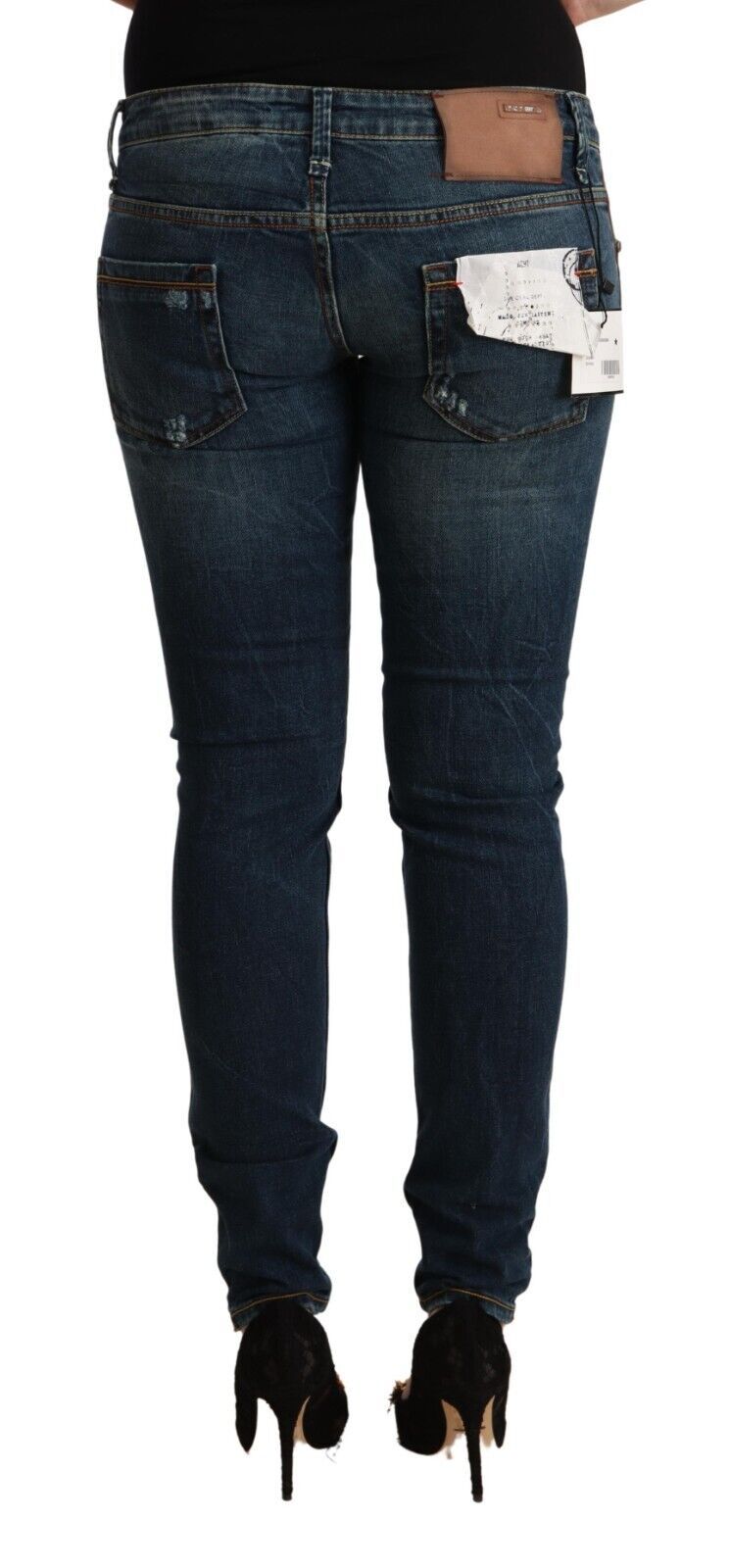 Schicke Skinny-Jeans mit niedriger Taille