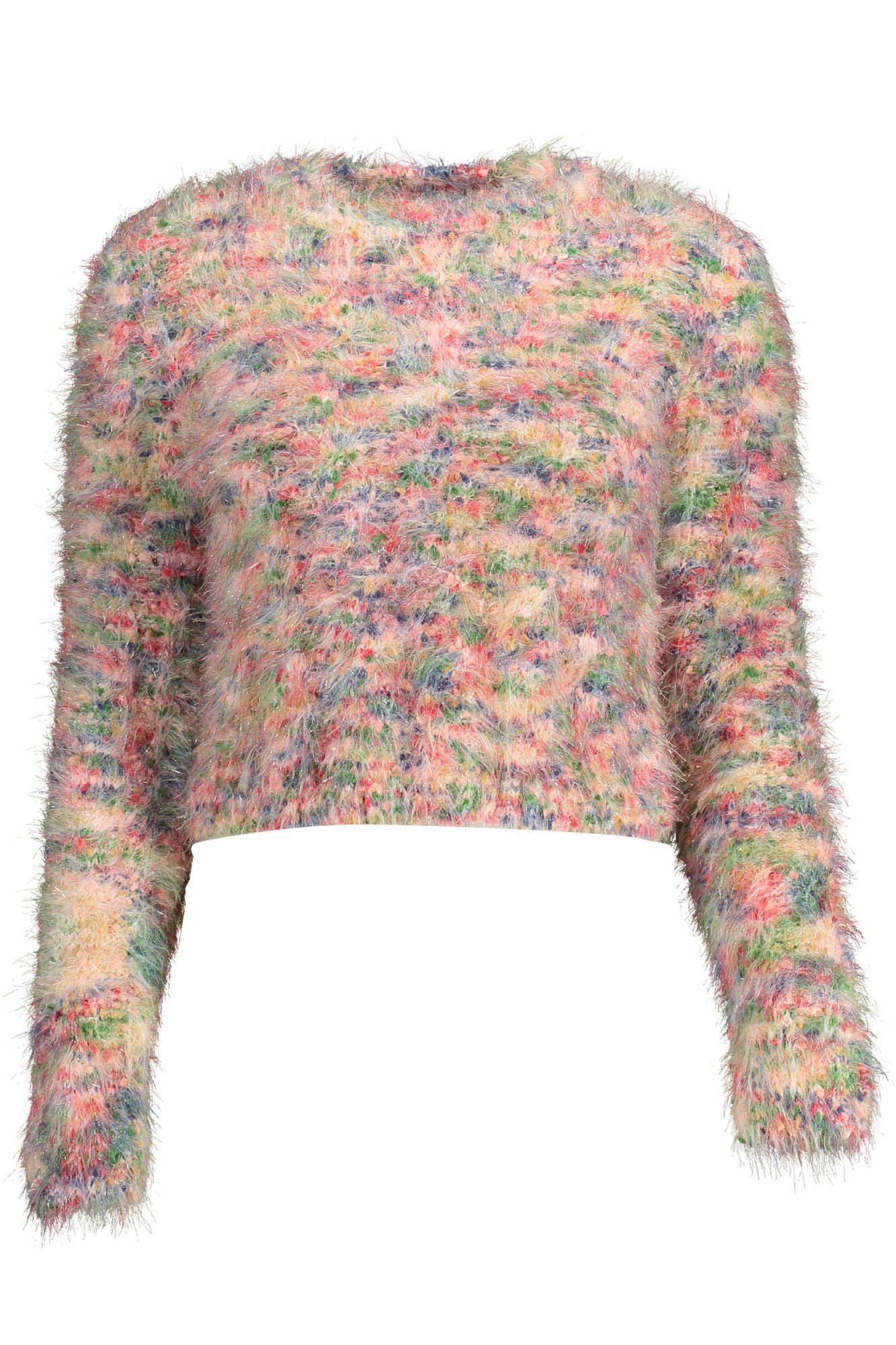 Rosa Polyamid Damen Pullover