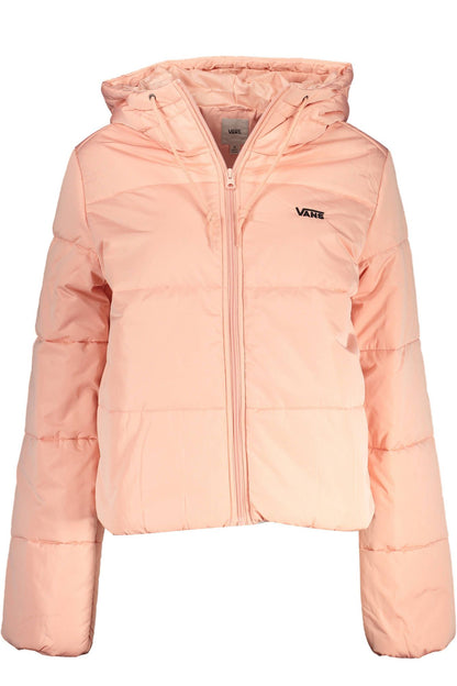 Rosa Polyester Damenjacke