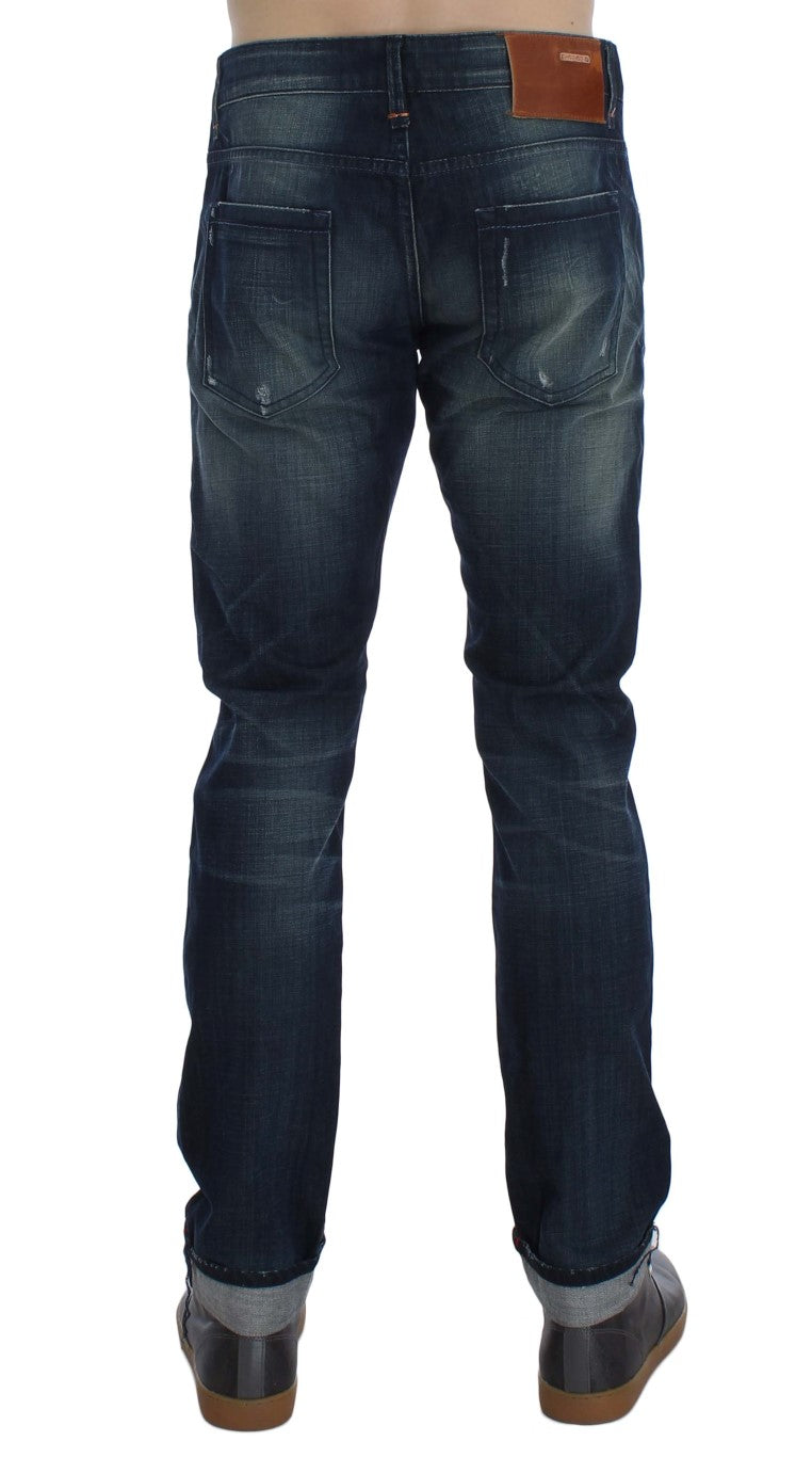 Schicke Slim Fit Jeans aus italienischem Denim