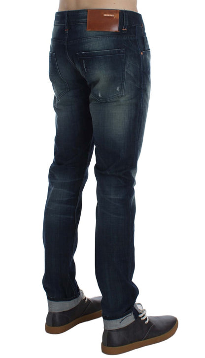 Schicke Slim Fit Jeans aus italienischem Denim