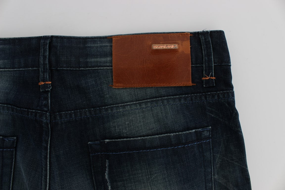 Schicke Slim Fit Jeans aus italienischem Denim