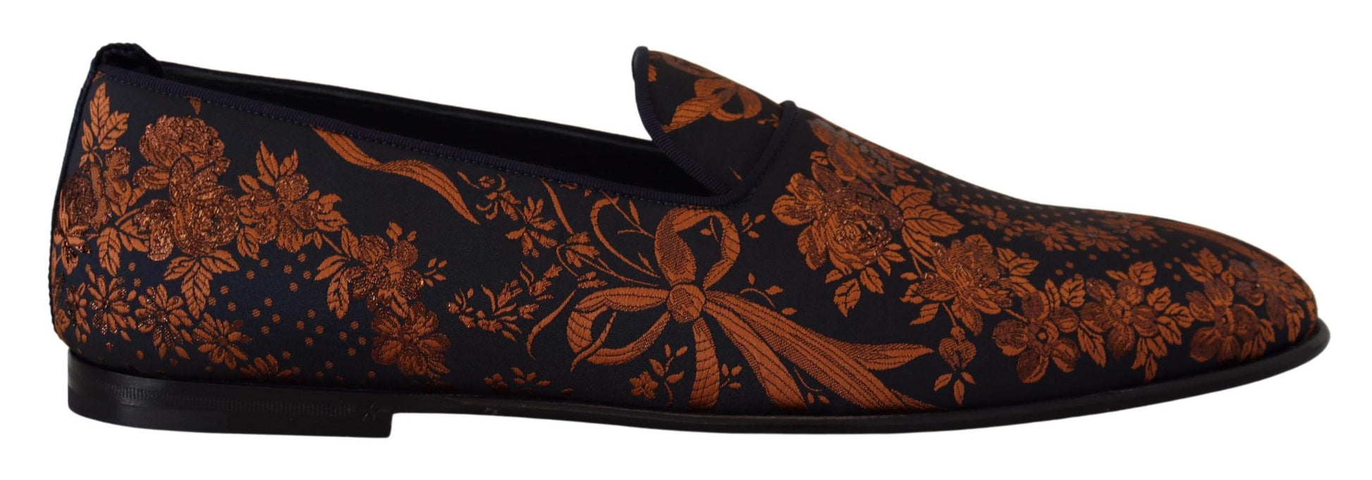 Elegante Slip-On-Loafer mit Blumenmuster