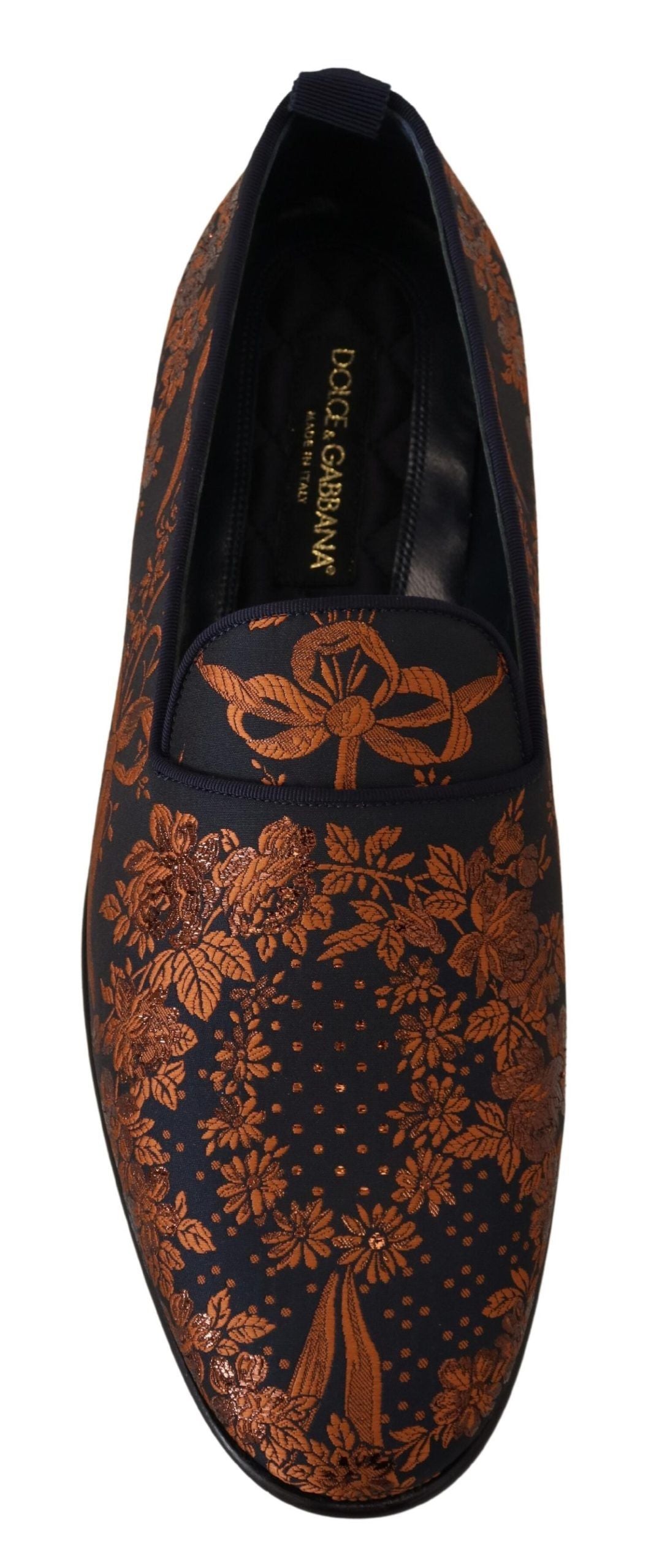 Elegante Slip-On-Loafer mit Blumenmuster