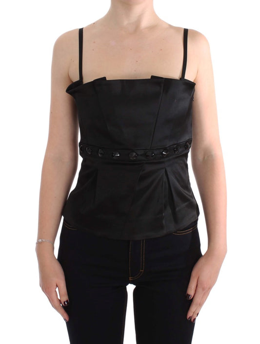 Elegantes schwarzes Abend-Camisole