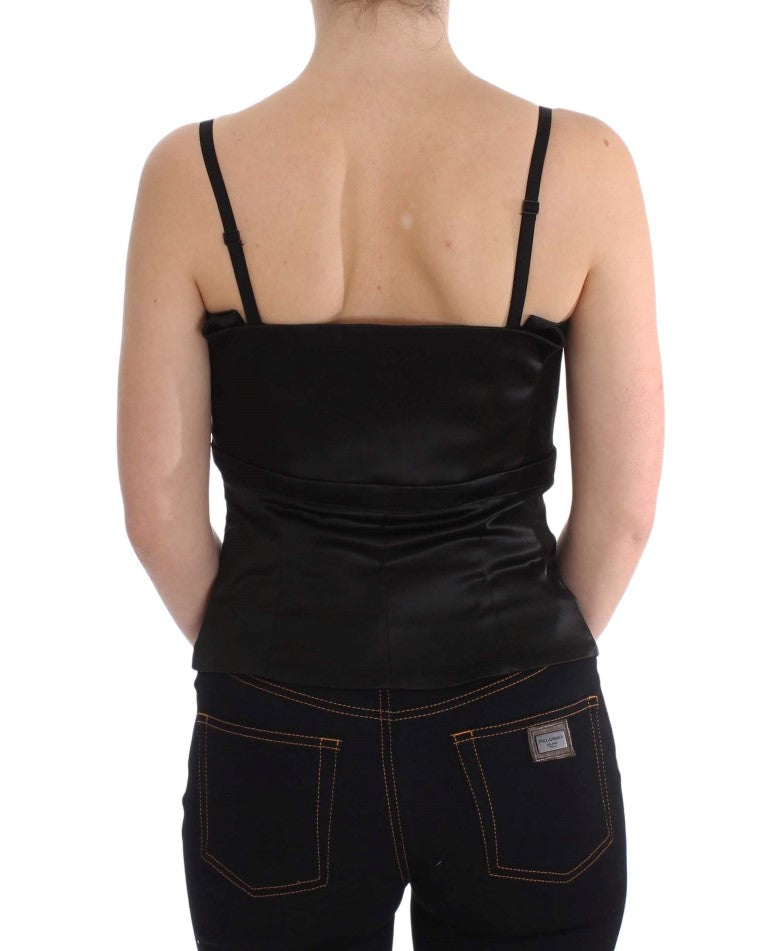 Elegantes schwarzes Abend-Camisole