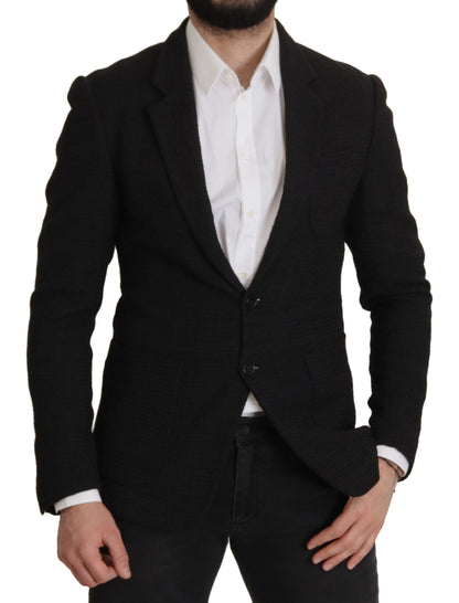 Eleganter einreihiger Wollblazer