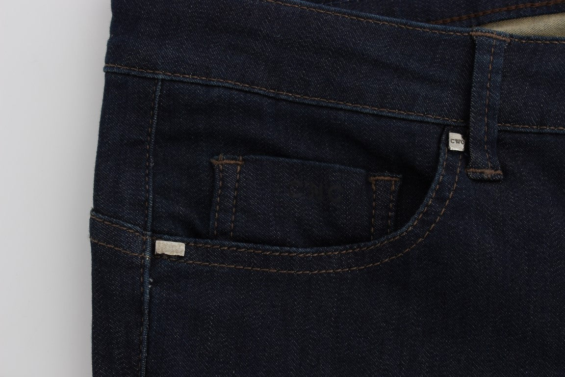 Schicker Slim Fit Designer-Denim