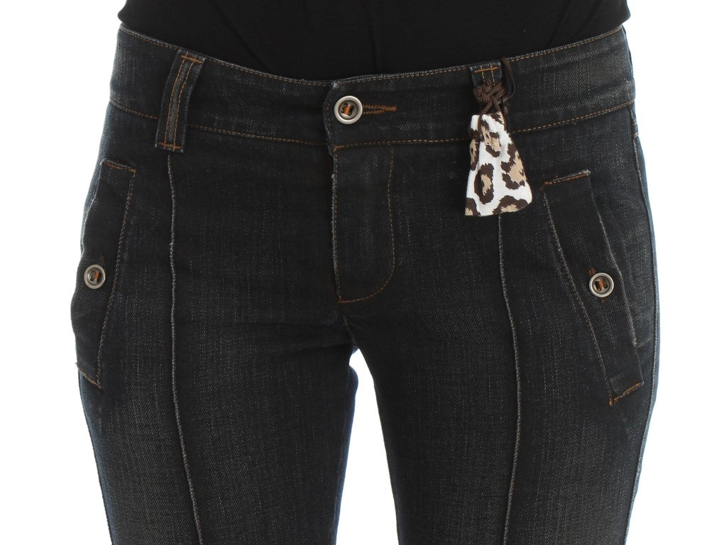 Schicke Slim Fit Jeans aus italienischer Baumwolle