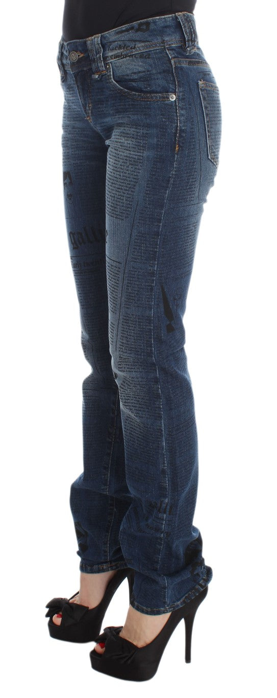 Elegante Slim Bootcut-Jeans aus Denim