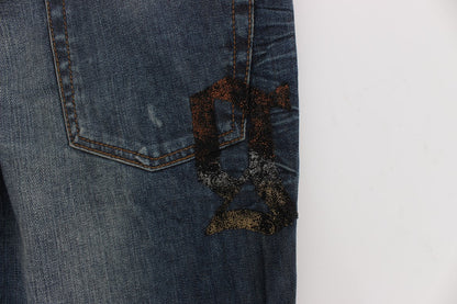 Schicke Slim Fit Blue Jeans