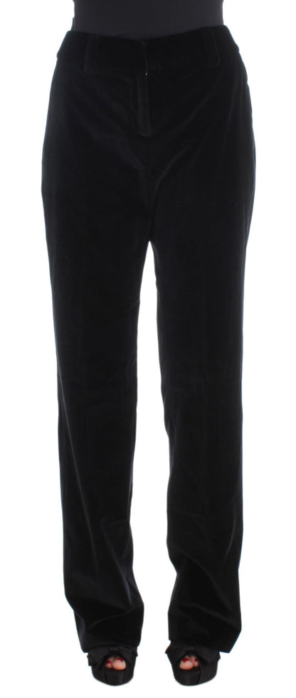 Elegante schwarze Straight Fit Jeans