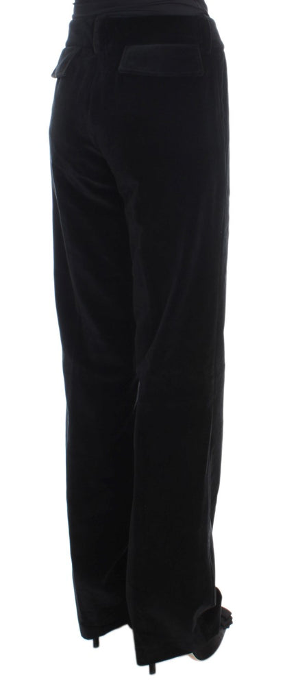 Elegante schwarze Straight Fit Jeans