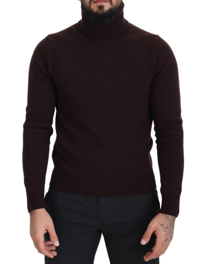 Eleganter Rollkragenpullover aus Wolle