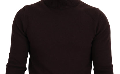 Eleganter Rollkragenpullover aus Wolle