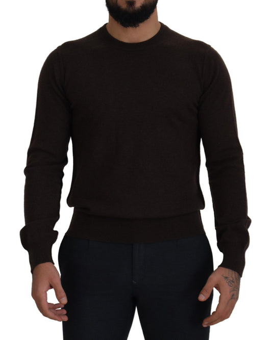 Eleganter Kaschmirpullover mit Rundhalsausschnitt