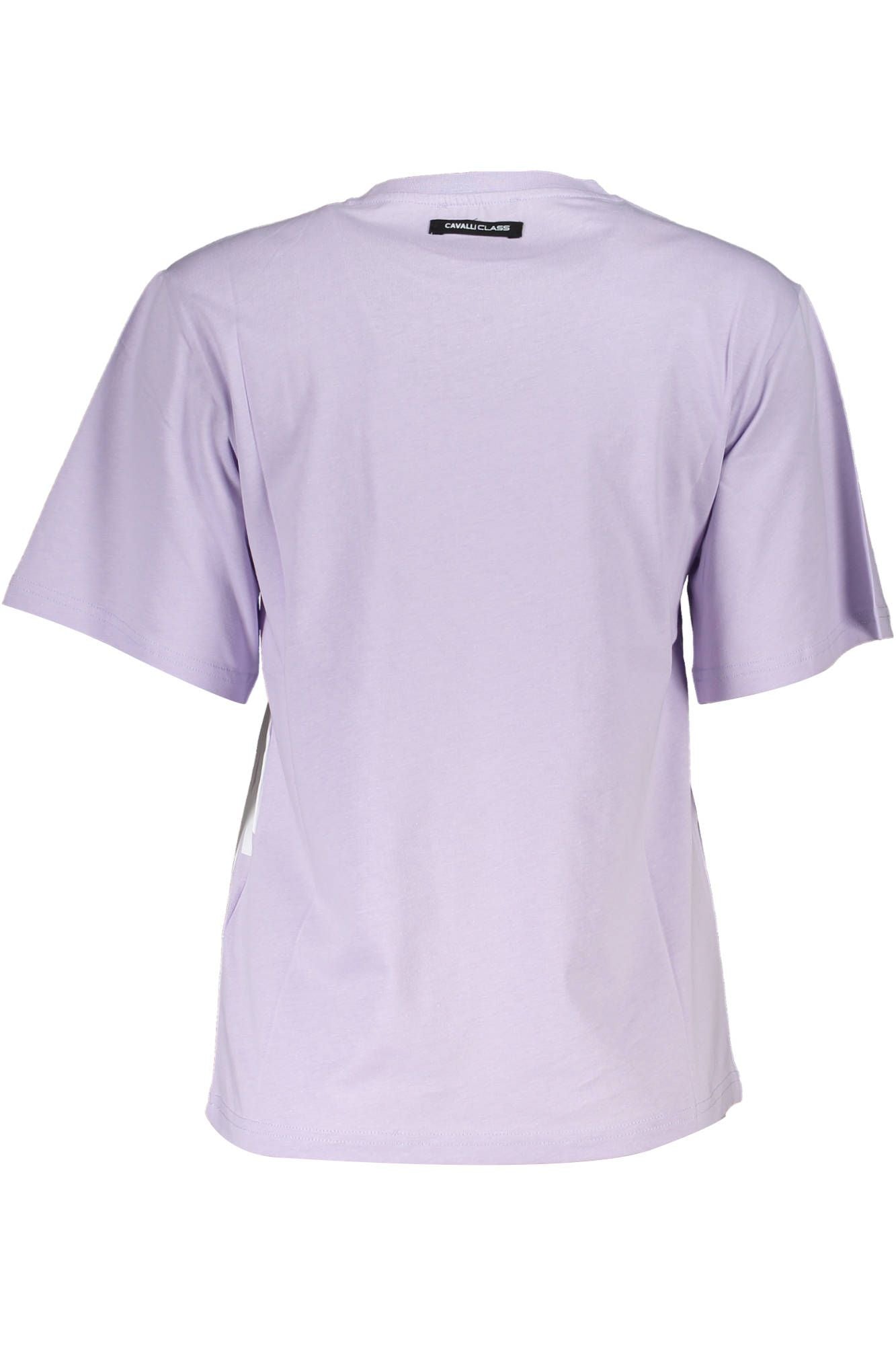 Purple Cotton Women T-Shirt