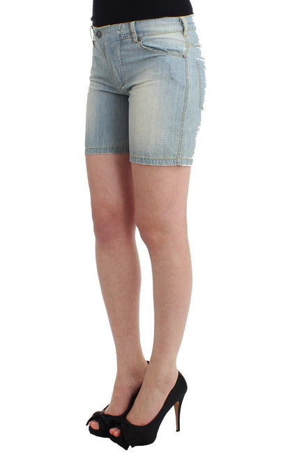 Schicke blaue Jeansshorts – Ermanno Scervino