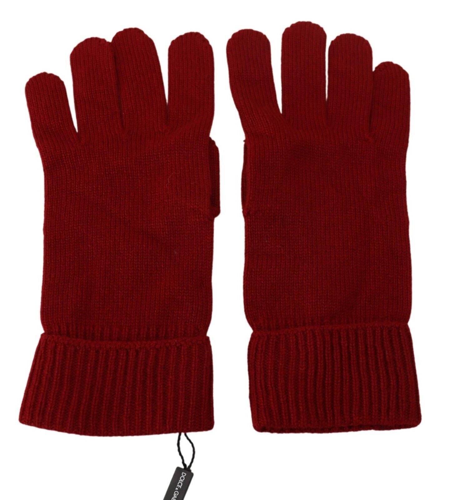 Elegante rote Winterhandschuhe aus Kaschmir