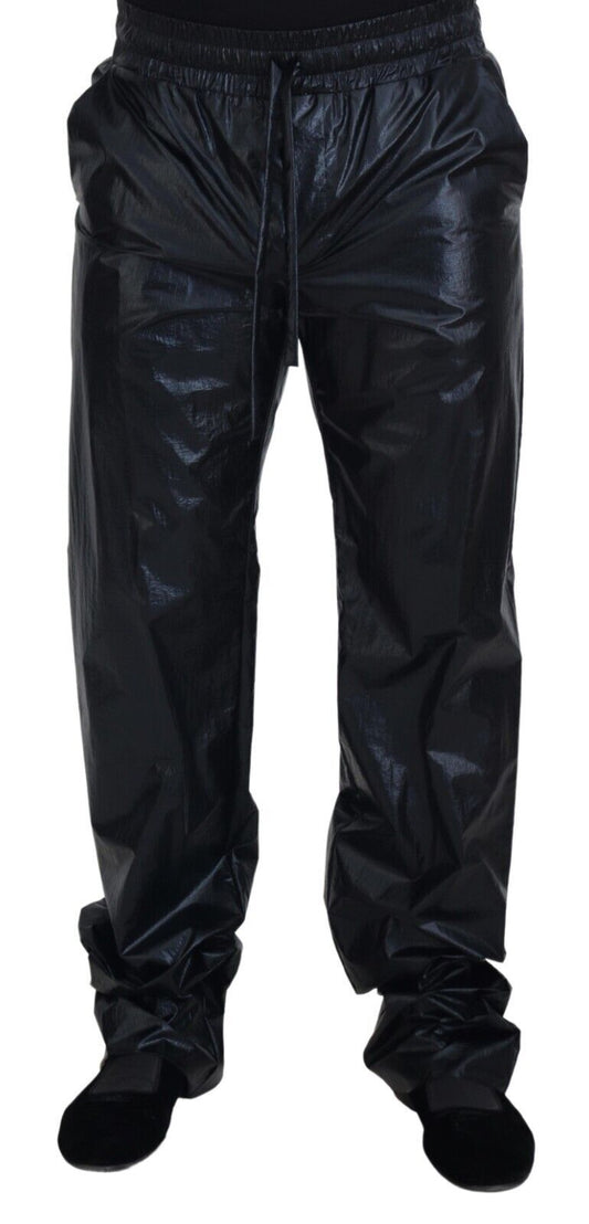 Elegante schwarze Designerhose