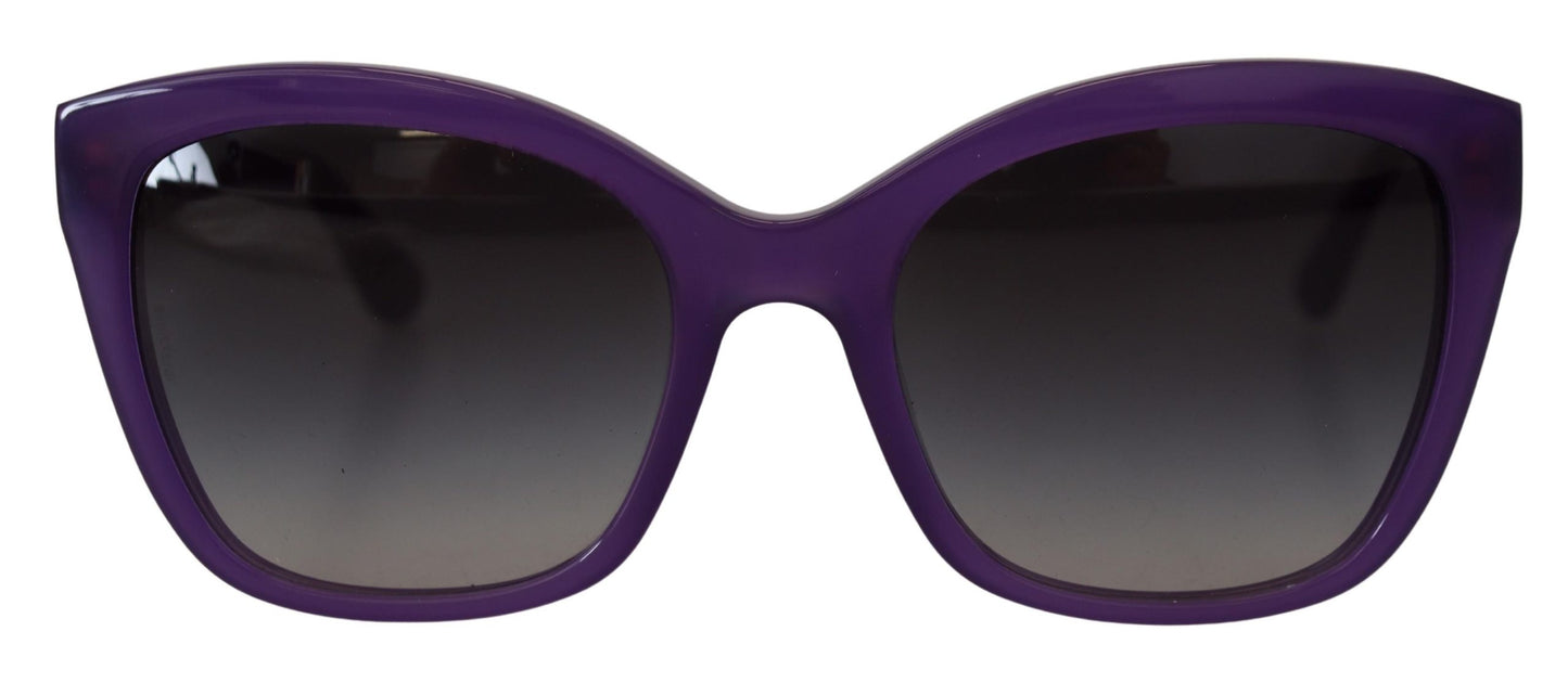 Elegant Purple Gradient Lens Sunglasses