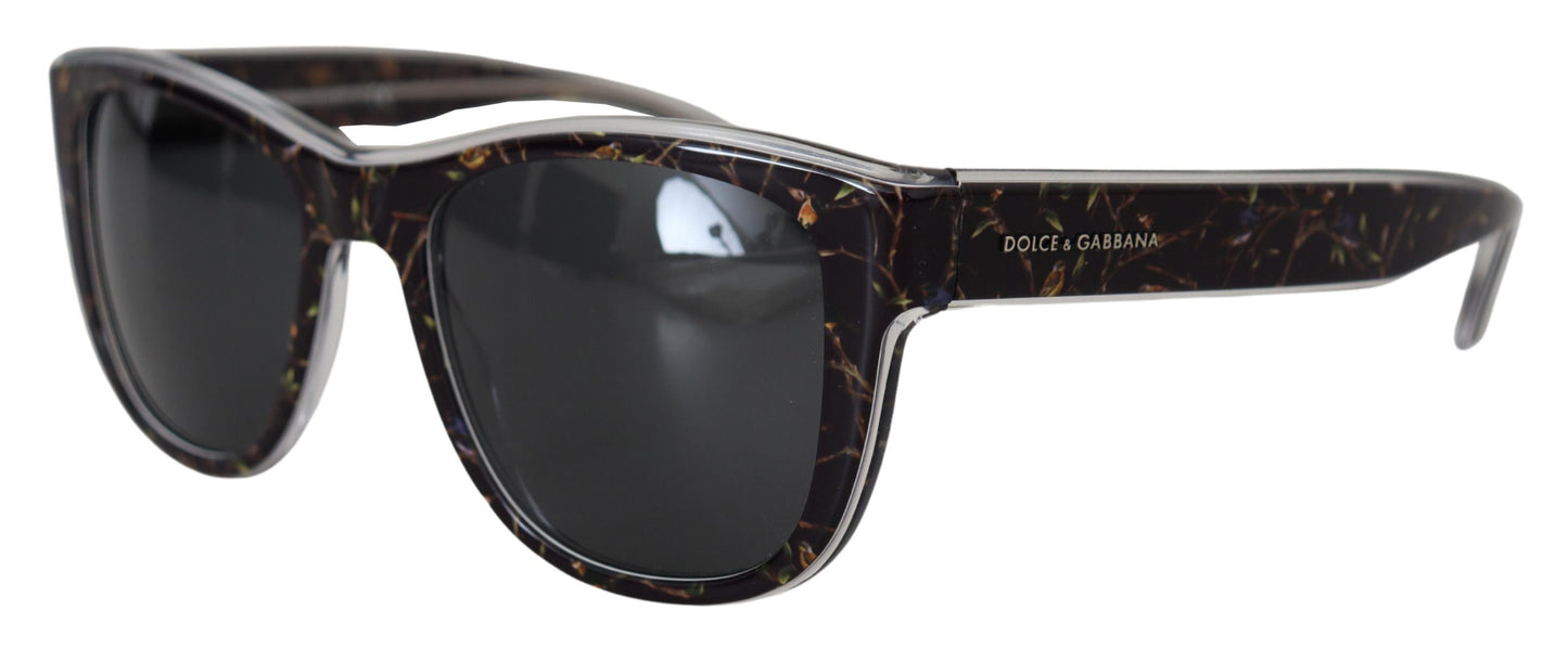 Elegante schwarze Acetat-Sonnenbrille für Damen