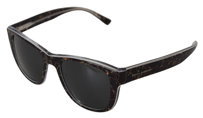 Elegante schwarze Acetat-Sonnenbrille für Damen