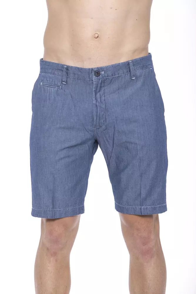 Schicke nautisch-blaue Bermudashorts