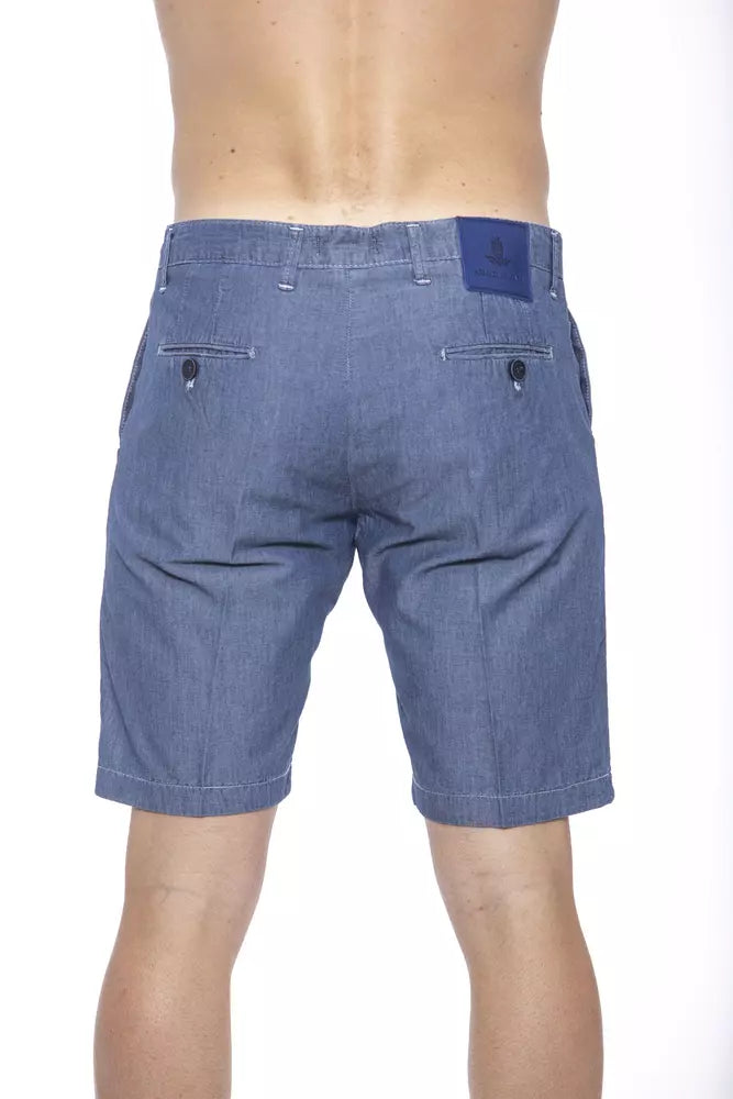 Schicke nautisch-blaue Bermudashorts