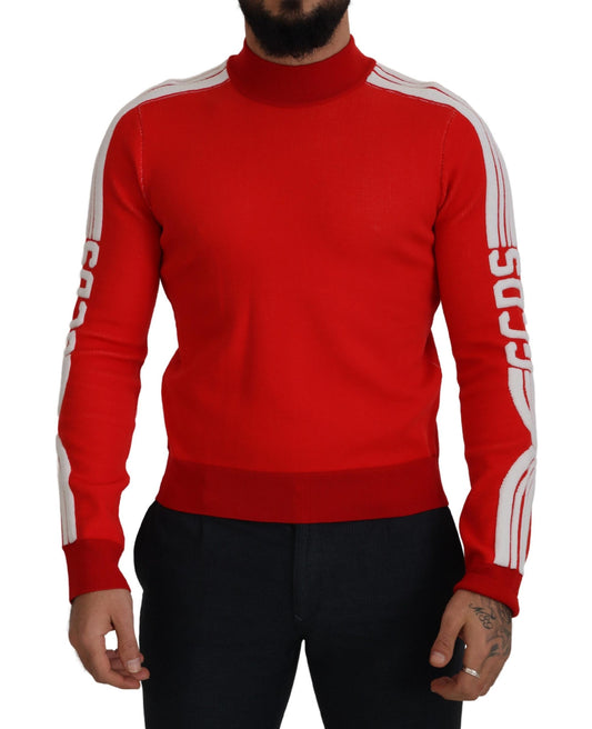 Eleganter roter Pullover für Männer