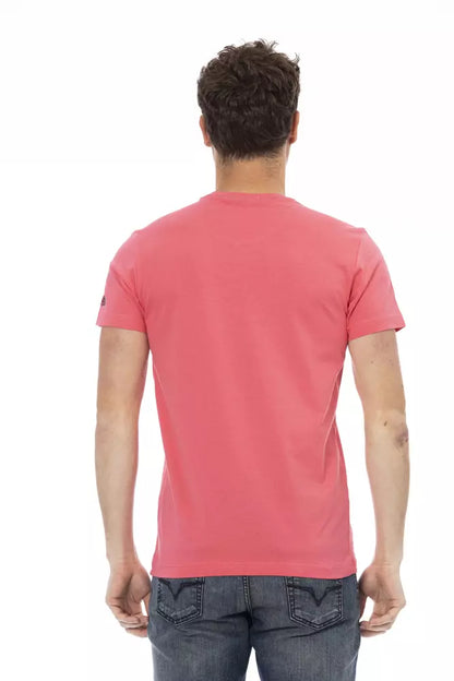 Multicolor Cotton Men T-Shirt