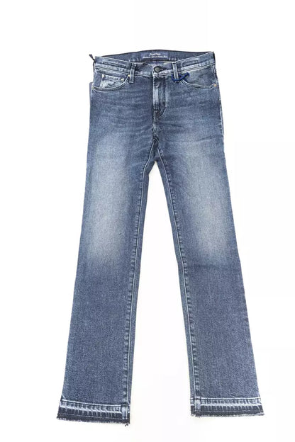 Blue Cotton Women's Slim Jeans