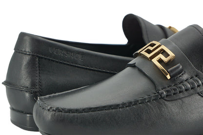 Elegante schwarze Herren-Loafer aus Kalbsleder