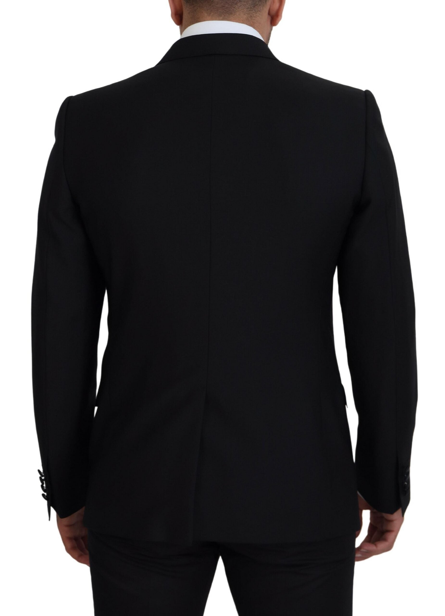 Elegant Martini Black Formal Blazer