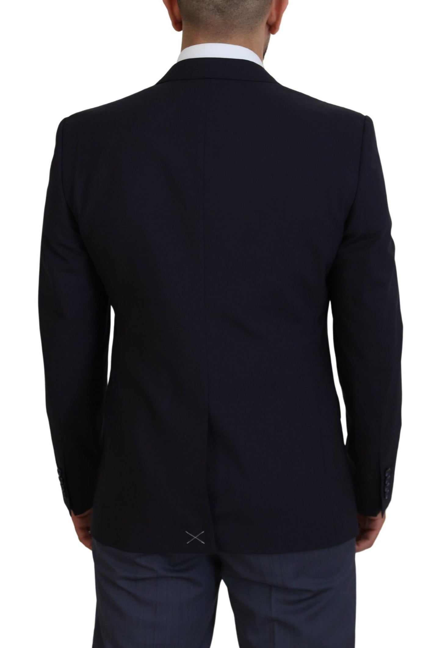 Eleganter Martini-Blazer aus Wollmischung in Marineblau