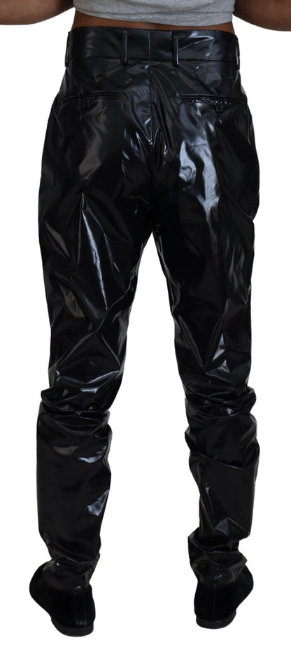 Sleek Italian Black MainLine Pants