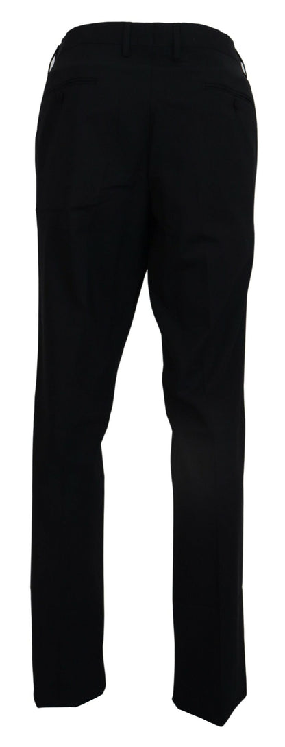 Elegante Slim Fit-Hose aus Wollmischung