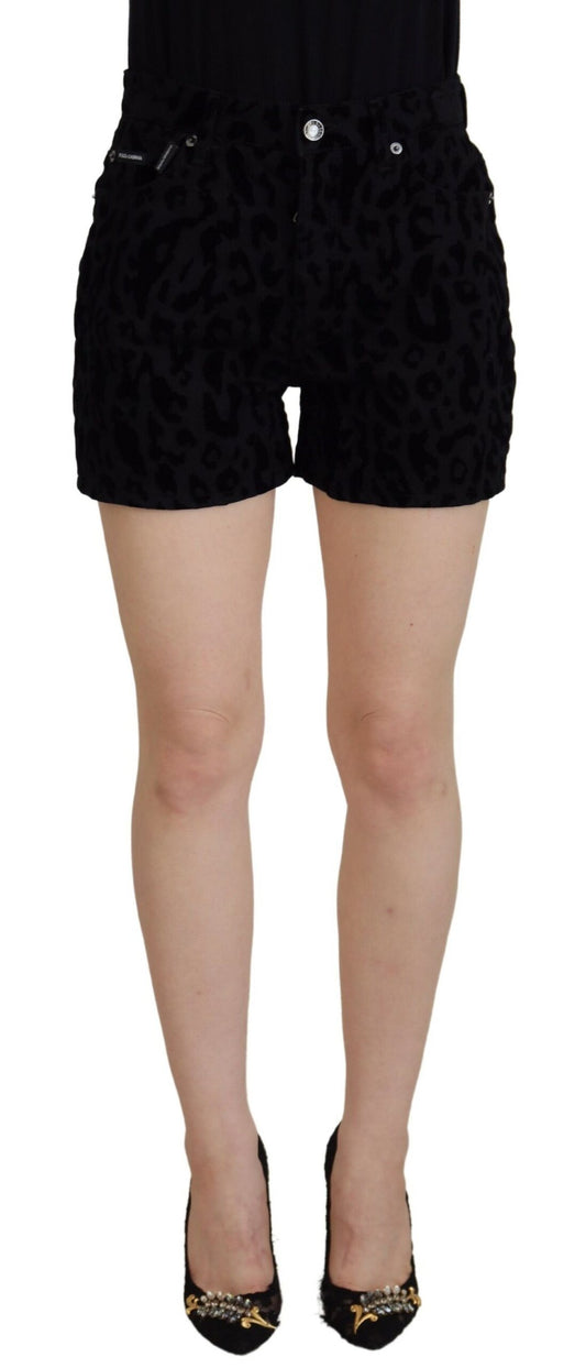 Schicke Hotpants-Shorts mit mittlerer Taille