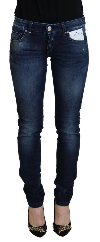 Schicke Skinny Jeans mit niedriger Taille