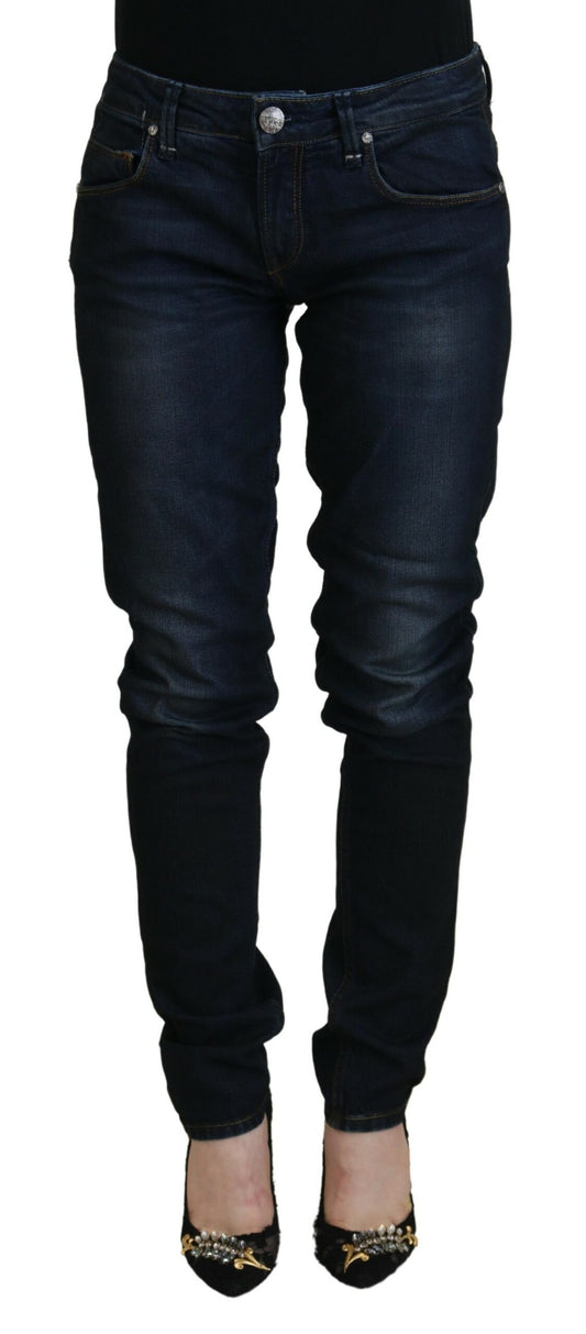 Schicke Skinny-Jeans mit niedriger Taille