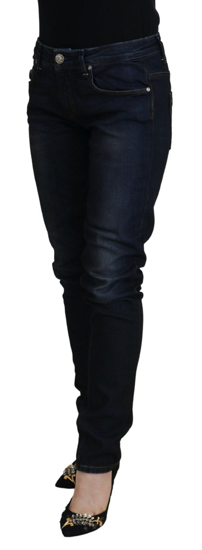 Schicke Skinny-Jeans mit niedriger Taille