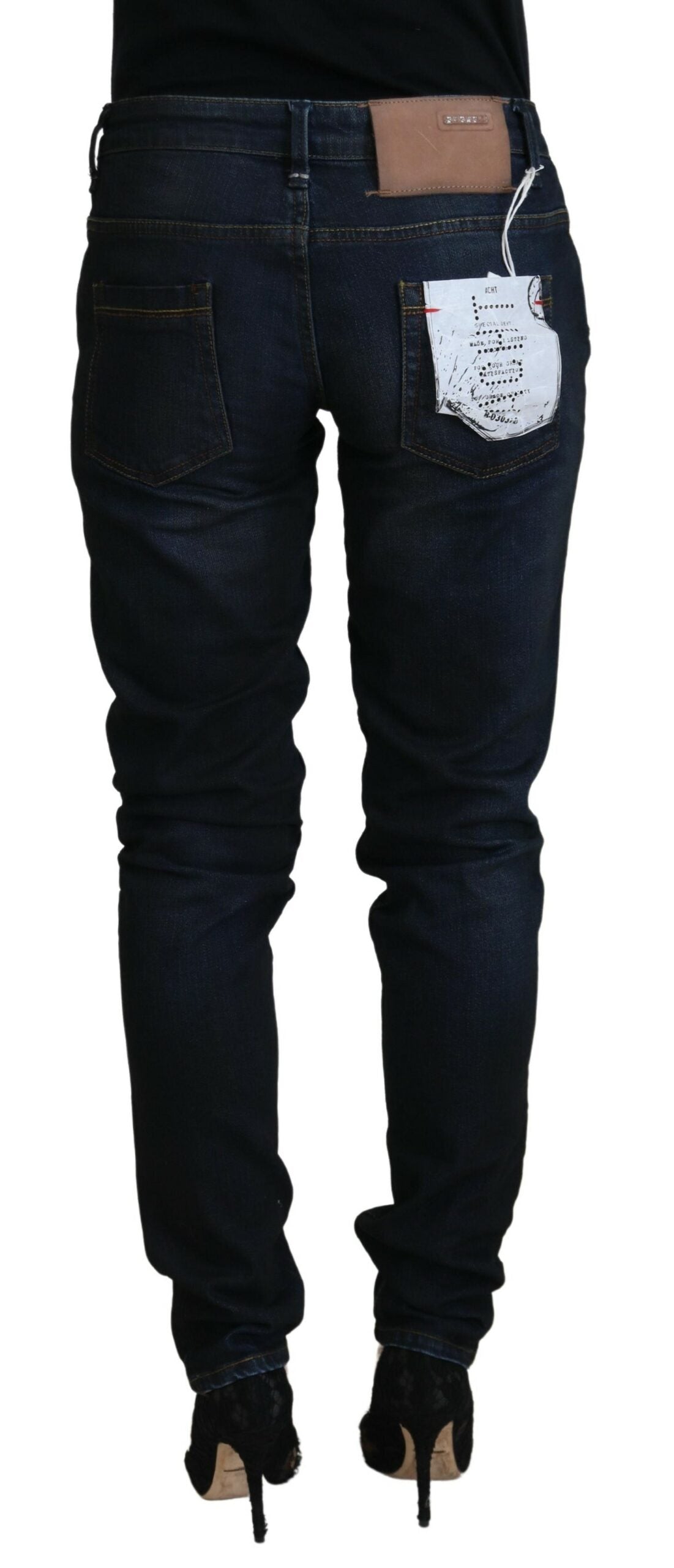 Schicke Skinny-Jeans mit niedriger Taille